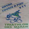 Le triathlon des marais.