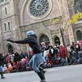 Amaqhawé, à la Parade du Père Noel de Montréal 07