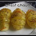 Hasselbackpotatis, ou pomme de terre à la suédoise...