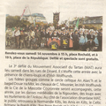 Article dans le Pays Malouin du 12/11/2015