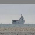 Le BPC MISTRAL quitte le Havre