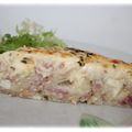 Quiche sans pâte jambon féta