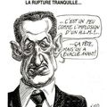 Sarkozy, la rupture tranquille - Le Canard enchaîné n° 4493 - 6 décembre 2006