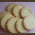 Biscuit à la noix de coco 