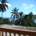 Vue de la terrasse de la maison de Sada