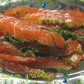 Saumon gravlax