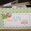 Album : Jun fête ses 3 ans déjà