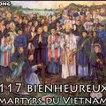 Annuaire des 117 martyrs du Vietnam (Morts entre 1745 et 1862)