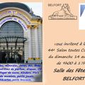 Annonce du 44e Salon des Collectionneurs, le 14 avril 2024 à Belfort