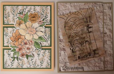 Atelier Carte Vase à coulisse et Carte Abbaye #PartagezVosMoments