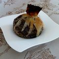 Mille-feuilles pomme boudin noir croustillant