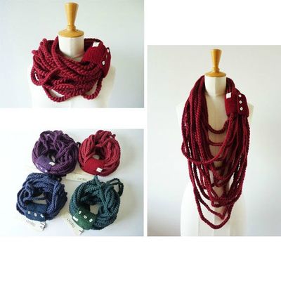 Echarpe Bijoux en Merinos