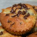 Muffins abricot et pépites de chocolat