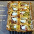 ღ " Miam " Tarte Poireaux - Lardons & Chèvre