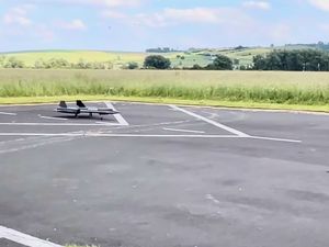 Le SR-71 Blackbird une maquette de 2,60 m de long.