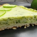 Tarte sablée au citron et basilic