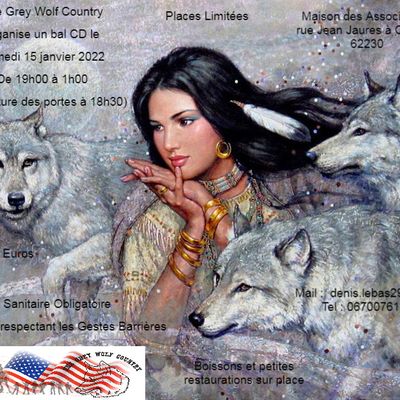 SAMEDI  15  JANVIER  -  BAL  COUNTRY  A  OUTREAU (62)