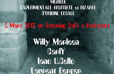 02/03 : Le Salon du Local Mal Aéré (concert bruitiste) en partenariat avec l’Espace Multimédia Gantner