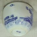 Tasse à thé en porcelaine bleu de Huê. Chine pour le Vietnam, XIXe siècle