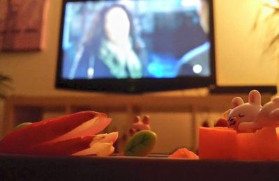 Bento « grignotage plateau télé »