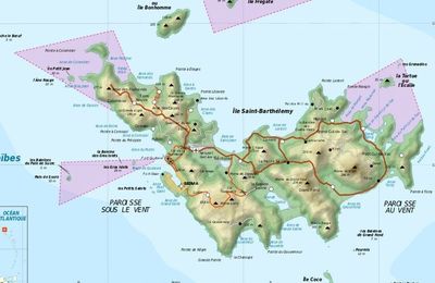 St-Barth la huppée, St-Martin la divisée