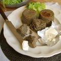 Terrine de lentilles au fromage de chèvre et aux noix