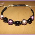 Shamballa Rose Noir & Violet