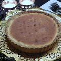 Tarte à la frangipane et au chocolat, sans gluten et sans lactose