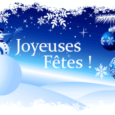 Joyeuses fêtes!