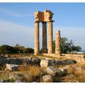 Rhodes temple d'Apollon