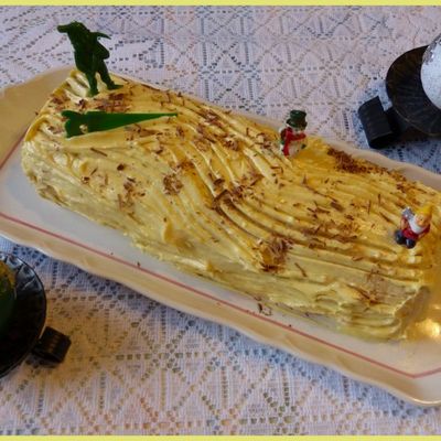 TRADITION DE NOËL - La bûche de Noël
