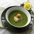 Potage Saint-Germain, sans gluten et sans lactose