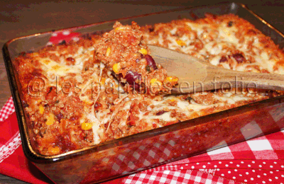 Gratin de quinoa façon enchiladas