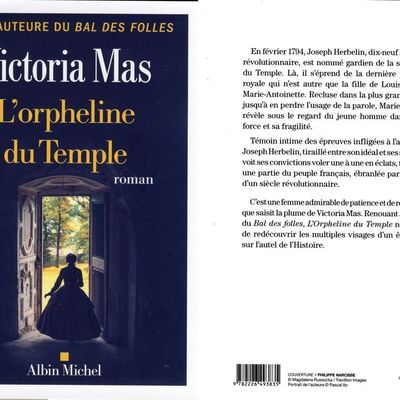 L'orpheline du temple - Victoria Mas