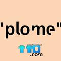 Dis "plome" !!!