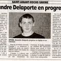 Alexandre DELAPORTE progresse!!