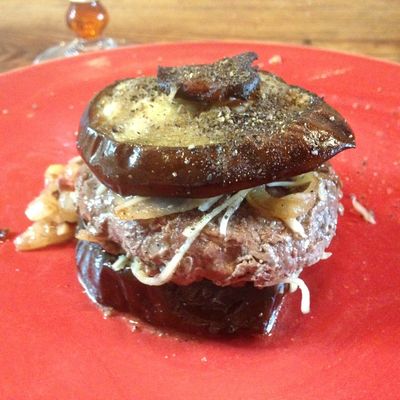 Le Hamburger d'aubergines
