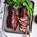 Filet de Porc Caramélisé avec Concombre et Carotte marinées (Porc Char Siu) (recette chinoise)