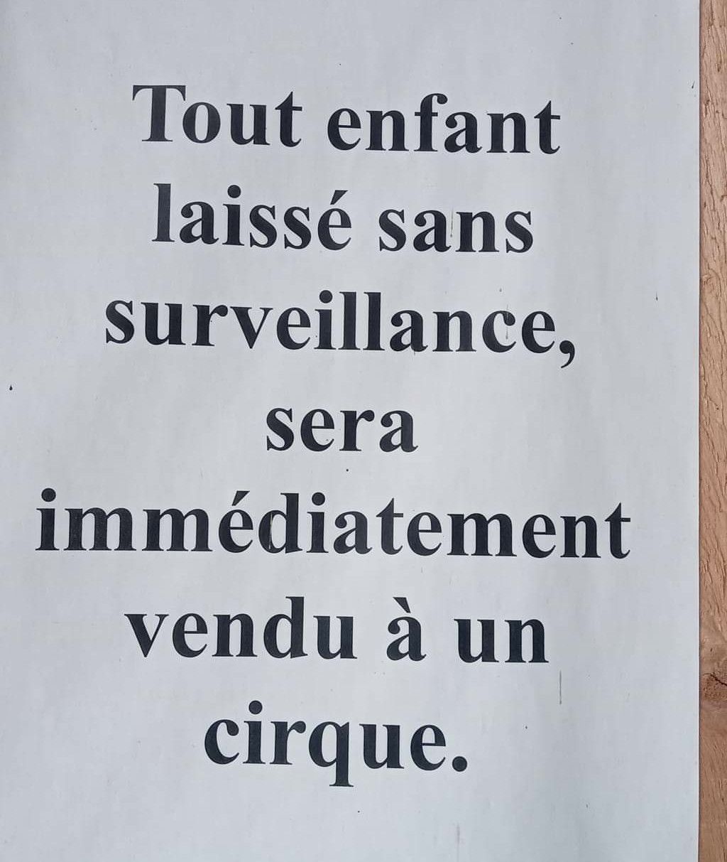 Avertissement