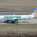 Aéroport: Toulouse-Blagnac(TLS-LFBO): Frontier Airlines: Airbus A320-214(WL): N232FR: F-WWDZ: MSN:6838. NEW LIVERY "ECUREUIL".