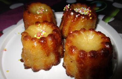 CANNELÉS caramélisés aux parfums rhum /vanille Recette très facile 