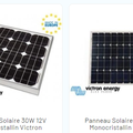 Les panneaux solaires conçus par Victron Energy sont performants 
