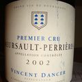 domaine vincent dancer 2002 meursault 1er cru "perrières"