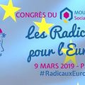 Les Radicaux en marche vers l’Europe