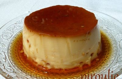 Crème caramel de Pierre Hermé 