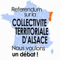 Collectivité Territoriale d'Alsace :- referendum du 7 avril 2013