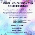 ATELIER D'ATELIERS !