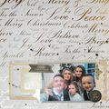 Scrapbooking Page : Merry christmas