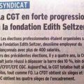 La CGT en forte progression à la fondation Edith Seltzer