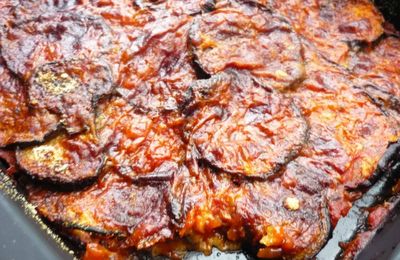 Un tour en cuisine 121: Gratin d'aubergines à la provençale